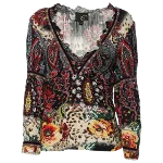 Multicolor Viscose Just Cavalli Top