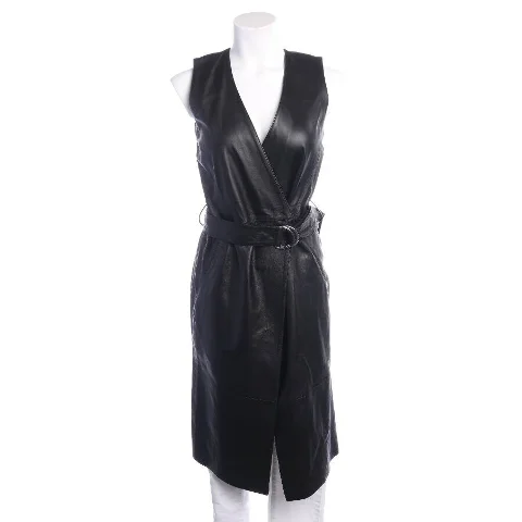 Black Leather Karl Lagerfeld Dress