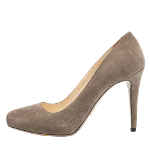 Grey Suede Prada Heels