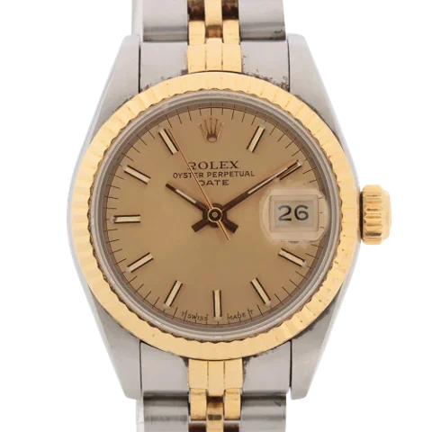 Gold Stainless Steel Rolex Watch