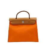 Orange Canvas Hermès Herbab