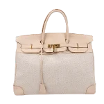 Beige Leather Hermès Birkin