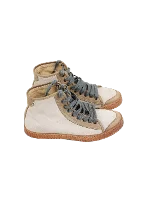 Grey Leather Brunello Cucinelli Sneakers
