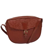 Brown Leather Louis Vuitton Jeune Fille