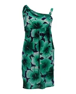 Green Silk Moschino Dress