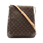 Brown Canvas Louis Vuitton Musette Salsa