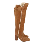 Brown Suede Roger Vivier Boots