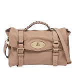 Pink Leather Mulberry Handbag