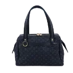 Navy Leather Louis Vuitton Josephine