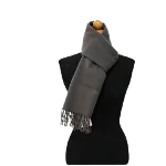 Grey Wool Armani Scarf