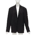 Black Wool Balenciaga Blazer