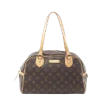 Brown Canvas Louis Vuitton Montorgueil