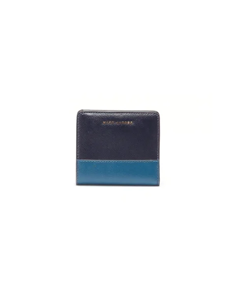 Blue Leather Marc Jacobs Wallet