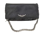 Black Leather Zadig & Voltaire Handbag