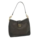Black Leather Celine Handbag