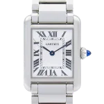 Silver Stainless Steel Cartier Watch