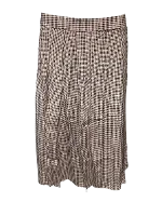 Grey Silk Joseph Skirt