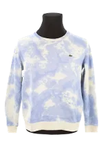 Blue Cotton Lacoste Sweatshirt