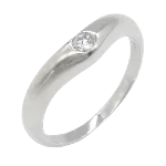 Silver Platinum Bvlgari Ring