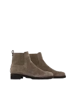 Brown Suede Loro Piana Boot