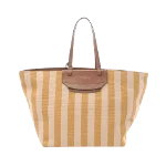 Beige Leather Furla Tote