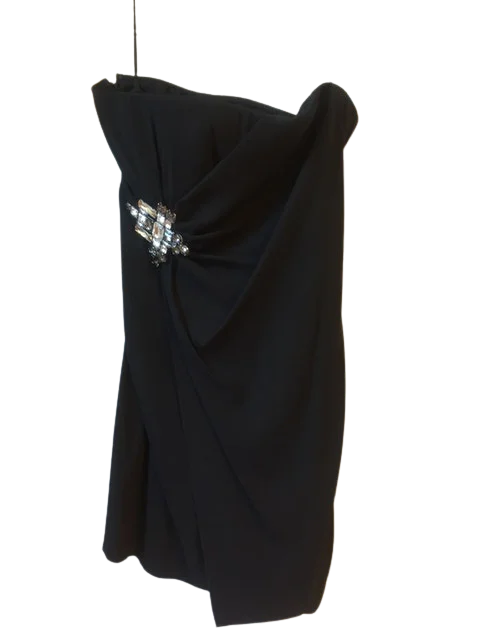 Black Fabric Dsquared2 Dress