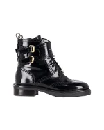 Black Leather Louis Vuitton Boots