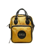 Yellow Canvas Gucci Crossbody Bag