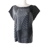 Grey Fabric Issey Miyake Top