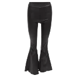 Black Leather FRAME Pants