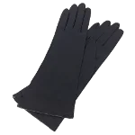 Black Leather Hermès Gloves