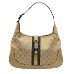 Beige Canvas Gucci Jackie