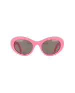 Pink Acetate Balenciaga Sunglasses