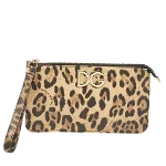 Brown Canvas Dolce & Gabbana Clutch