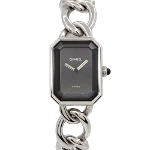 Black Stainless Steel Chanel Watch