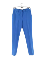 Blue Wool Victoria Beckham Pants