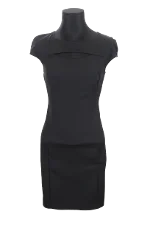 Black Cotton Patrizia Pepe Dress