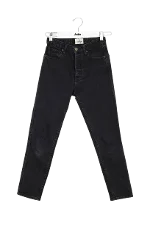 Black Cotton Sézane Jeans