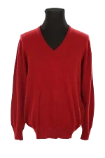 Red Cashmere Loro Piana Sweater