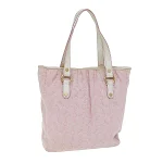 Pink Canvas Celine Tote