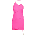 Pink Fabric Balenciaga Dress