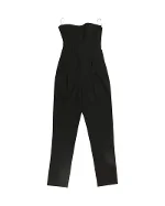 Black Wool Theory Jumpsuit