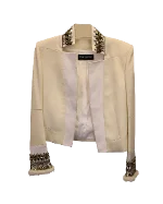 Gold Denim Balmain Blazer