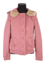 Pink Cotton Marc Jacobs Coat