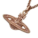 Pink Metal Vivienne Westwood Necklace