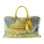 Multicolor Canvas Louis Vuitton Weekend Bag