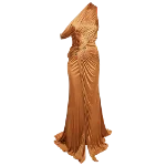 Brown Fabric Roberto Cavalli Dress