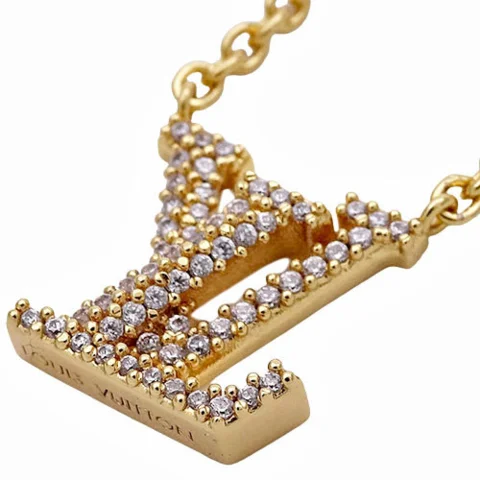 Gold Yellow Gold Louis Vuitton Necklace
