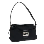 Black Nylon Fendi Baguette Mamma