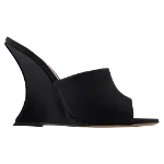 Black Silk Paris Texas Heels